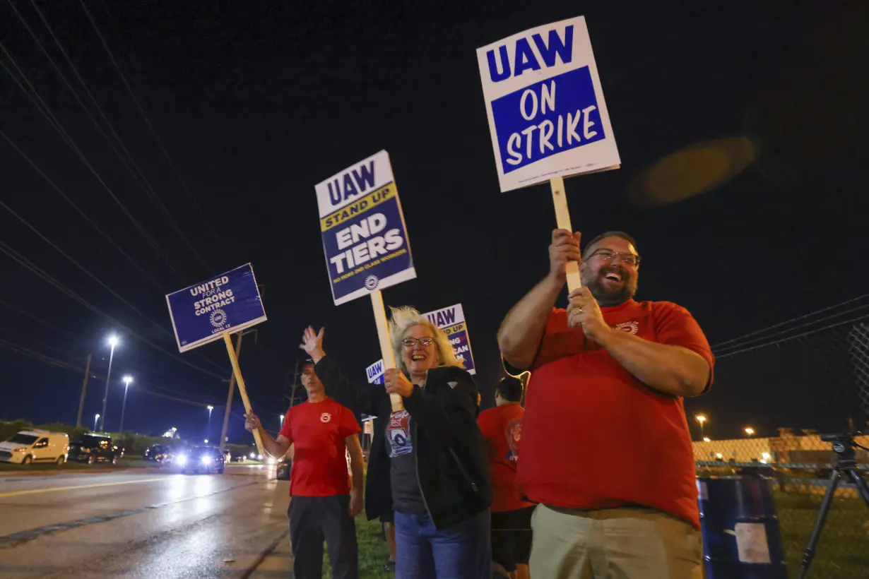 What's at stake as 13,000 workers go on strike at major US auto makers