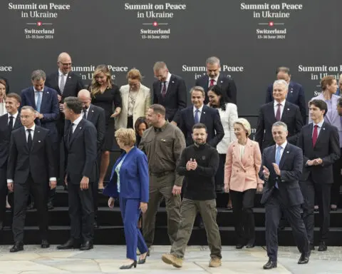 World leaders meet in Switzerland to discuss a Ukraine peace roadmap. Russia is notably absent