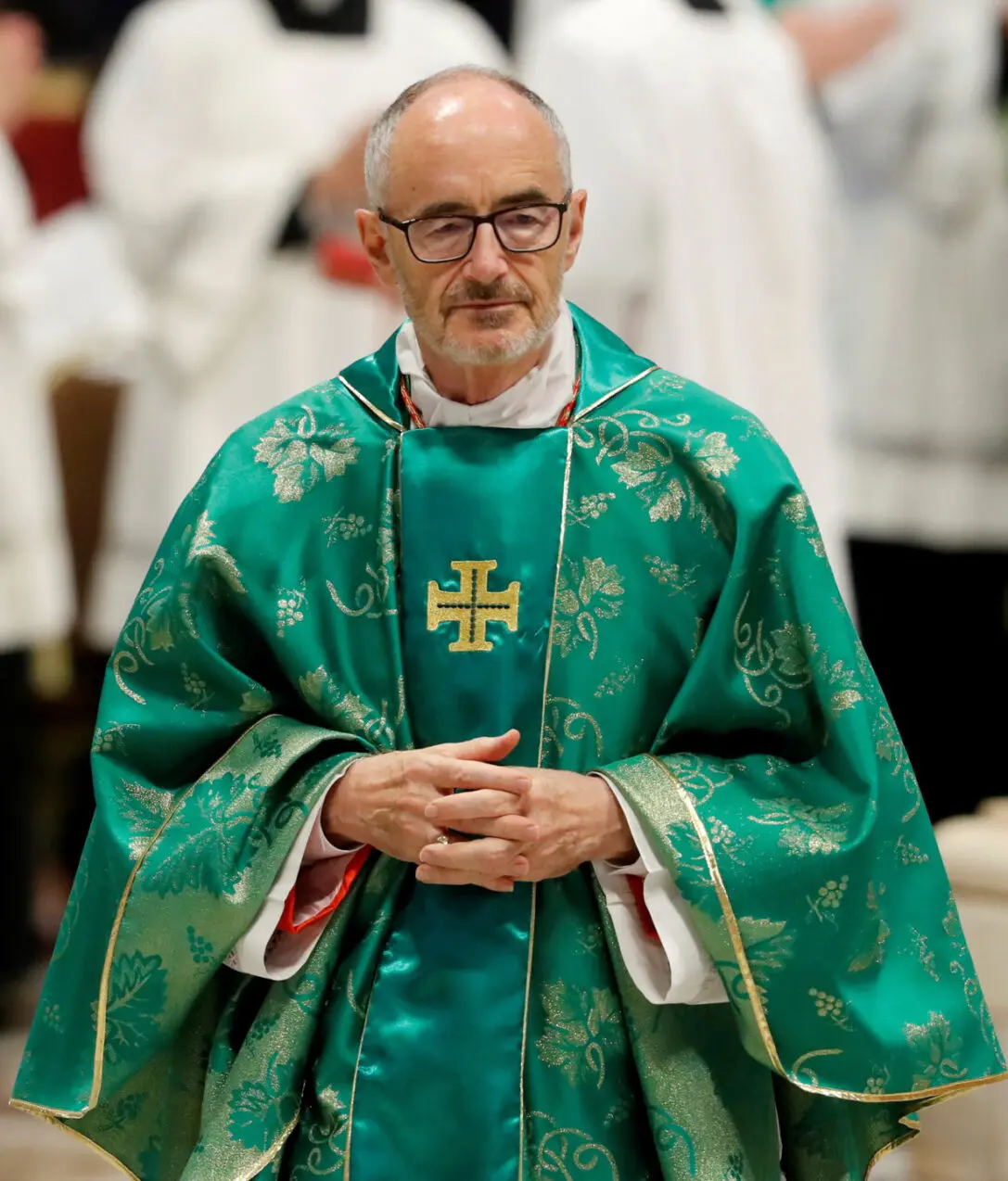 FILE PHOTO: Pope Francis leads a Mass to open a three-week synod of Amazonian bishops at the Vatican