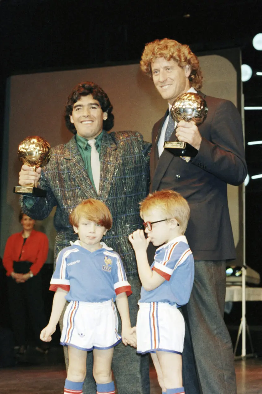 Maradona Trophy Auction Soccer