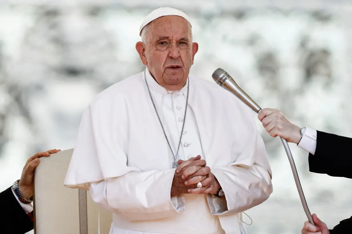 Pope Francis holds weekly general audience at the Vatican