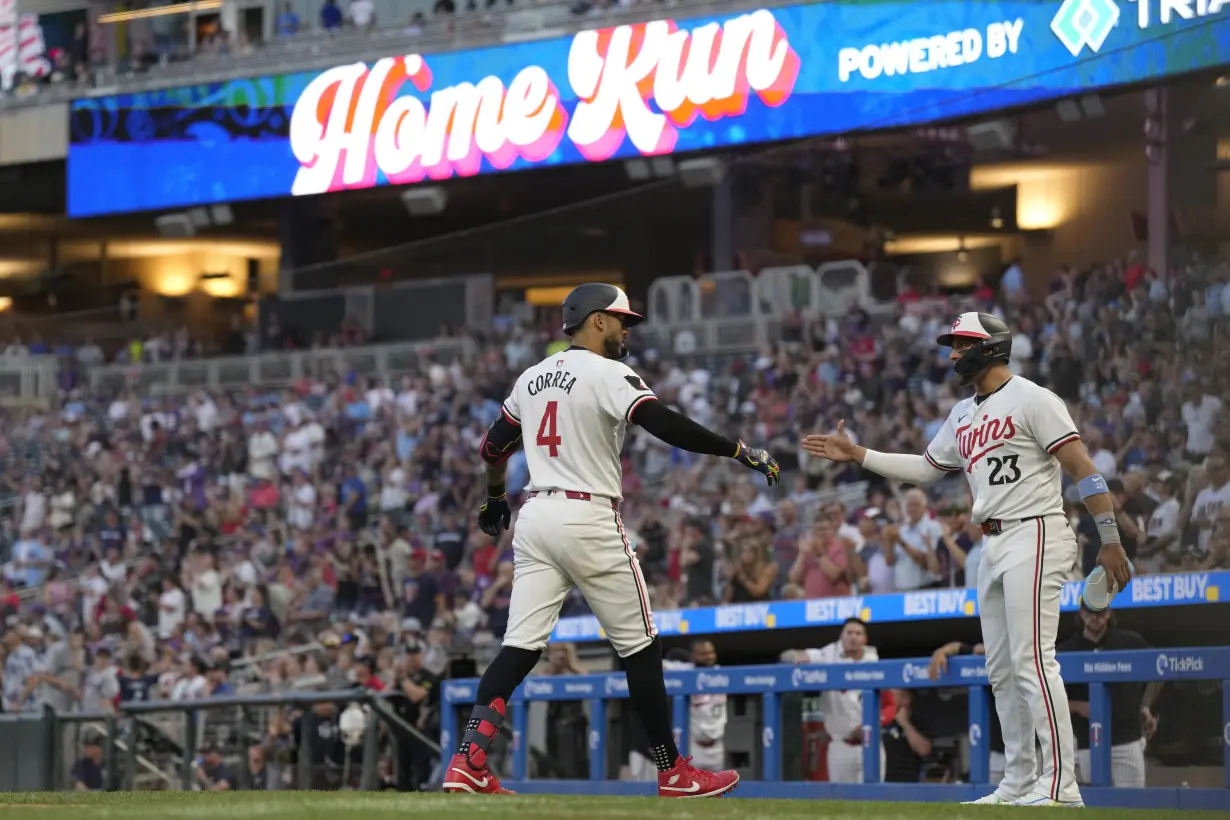 Athletics Twins Baseball