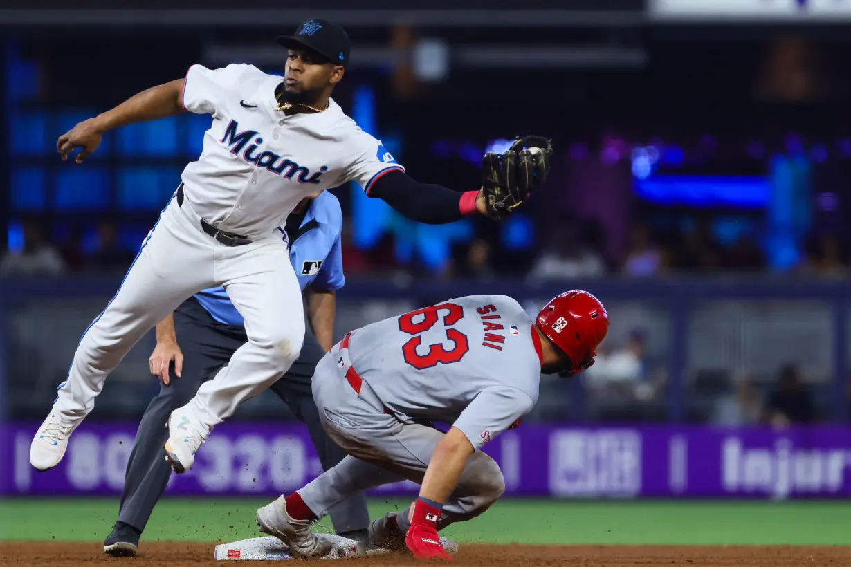 MLB: St. Louis Cardinals at Miami Marlins