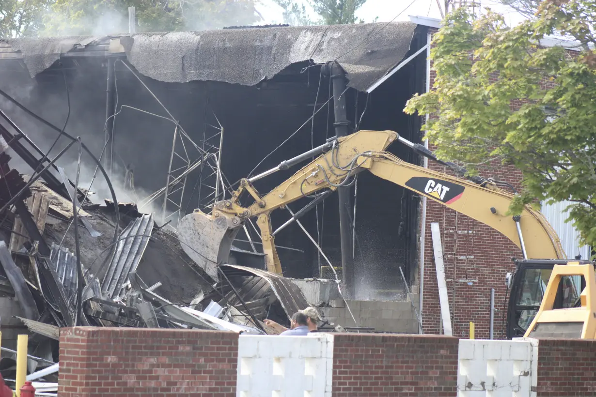 Paper Mill Fire Michigan