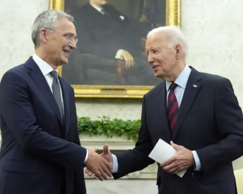 A record number of NATO allies are hitting their defense spending target during war in Ukraine