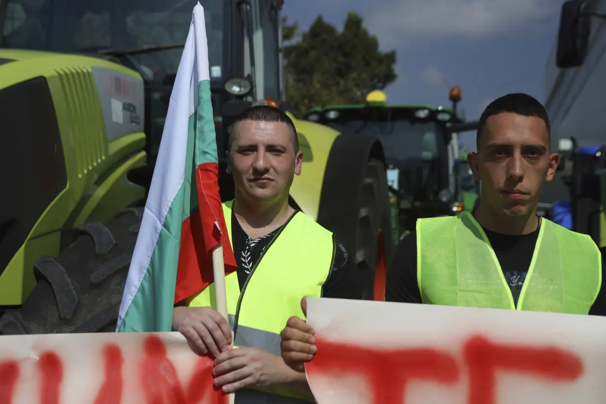 Bulgaria Ukraine Protest