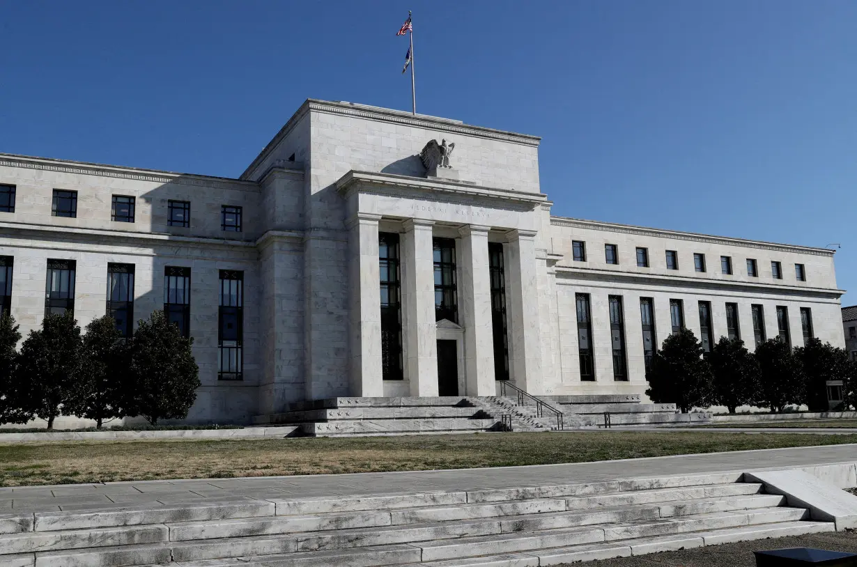 FILE PHOTO: Federal Reserve Board building is pictured in Washington