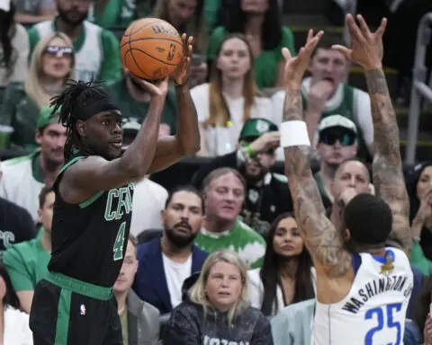 Celtics traded for Jrue Holiday with NBA Finals in mind, and now they're 2 wins away from title