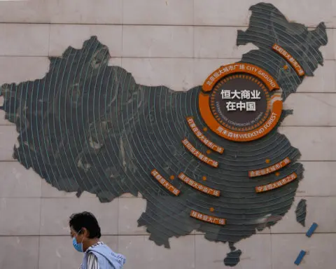 Chinese police detain wealth management staff at the heavily indebted developer Evergrande