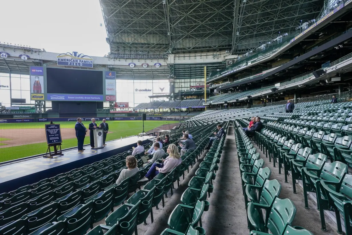 Republicans propose spending $614M in public funds on Milwaukee Brewers' stadium upgrades