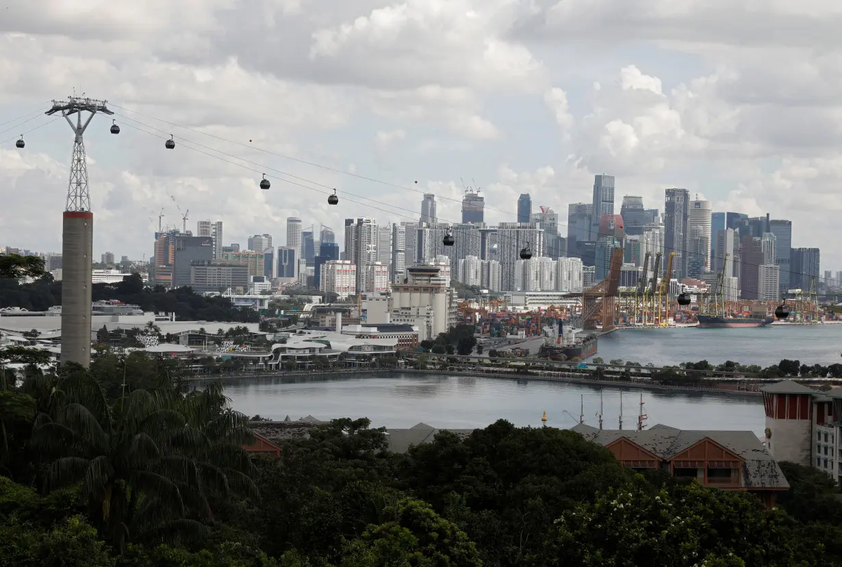 A view of Singapore's skyline