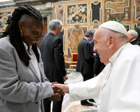 It's OK to joke about God but don't offend, Pope tells comedians