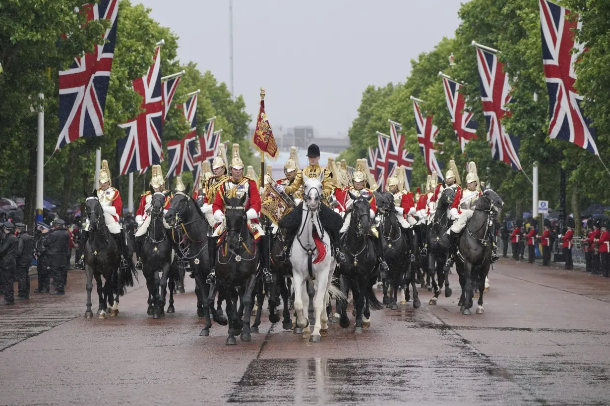 Britain Trooping The Color