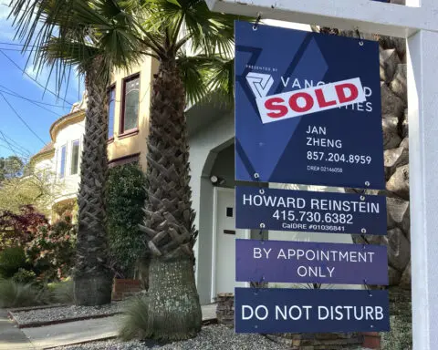 Home sales fell again in August as homebuyers grapple with rising mortgage rates and prices