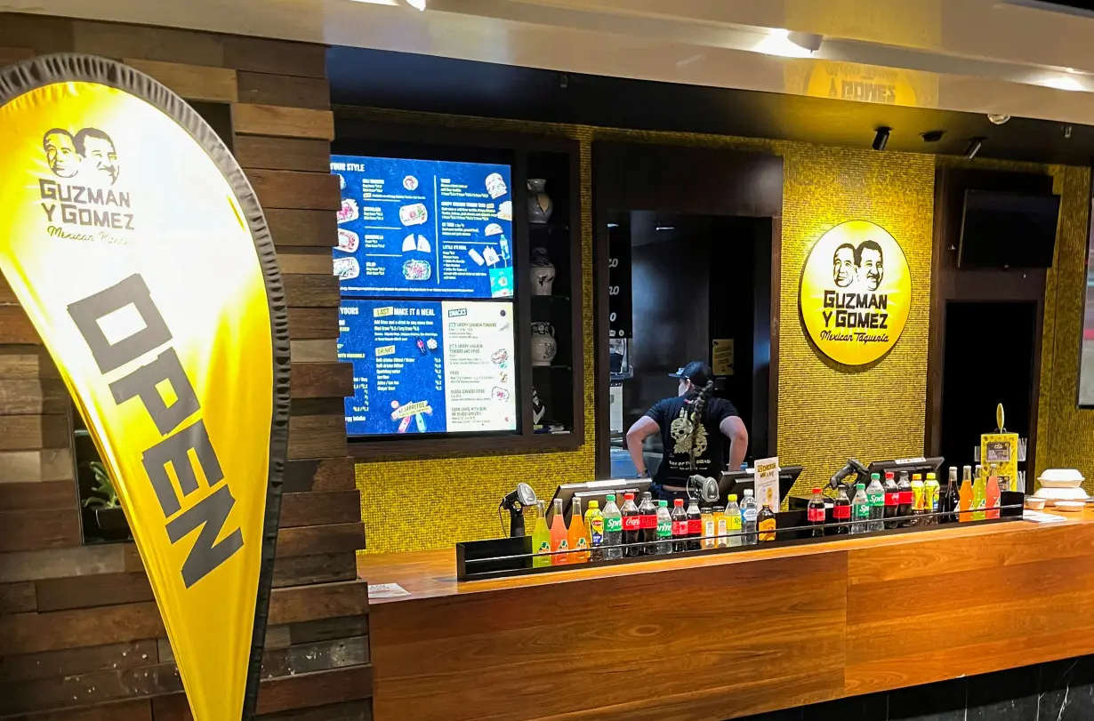 FILE PHOTO: Guzman y Gomez store in Sydney