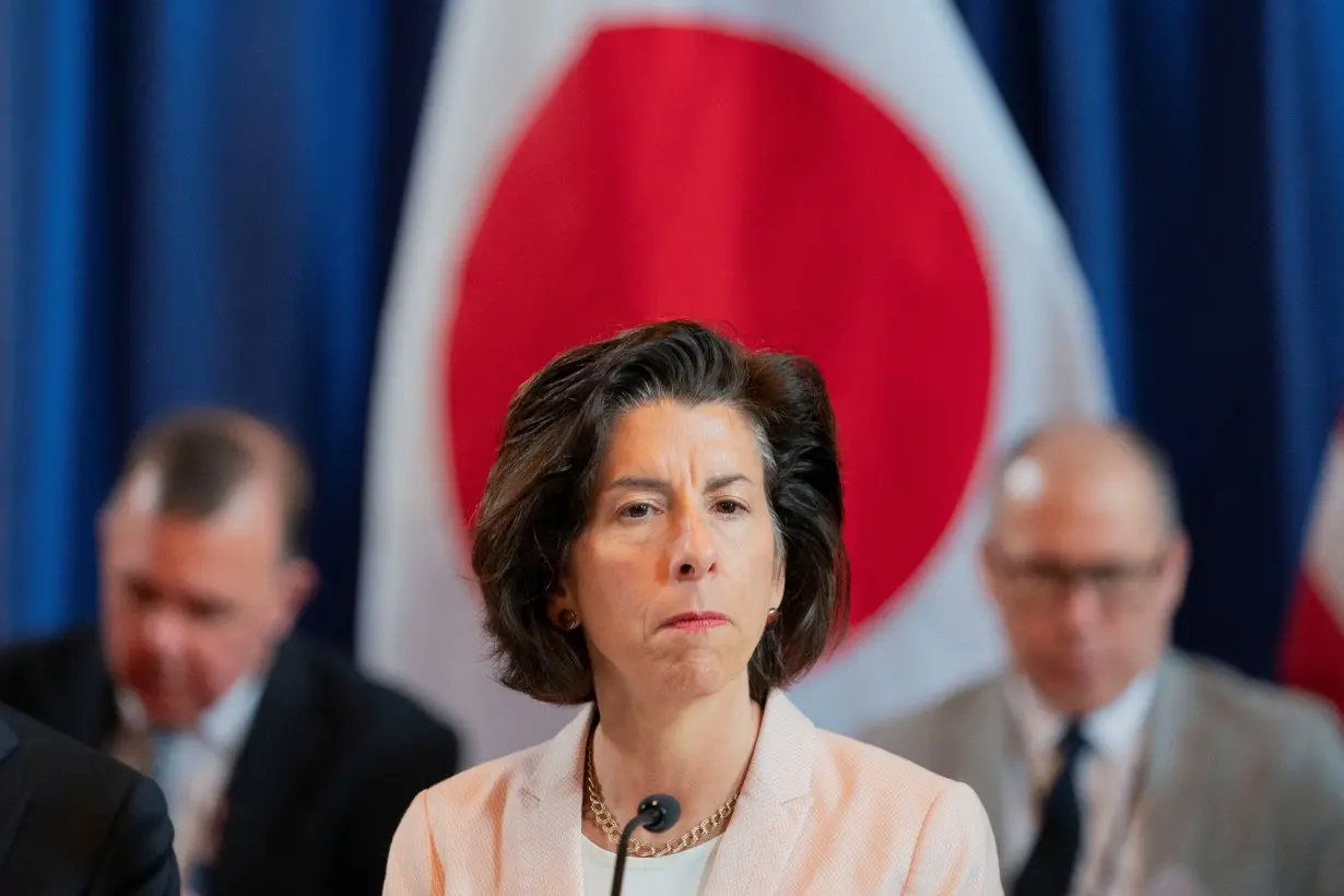 U.S. Commerce Secretary Gina Raimondo hosts Japan and South Korea for Trilateral Meeting