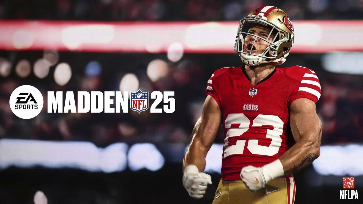 49ers running back Christian McCaffrey gets honored with Madden cover