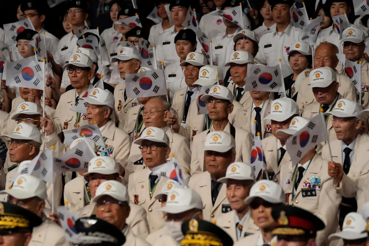 Ceremony to mark the 74th anniversary of the outbreak of the Korean War in Daegu