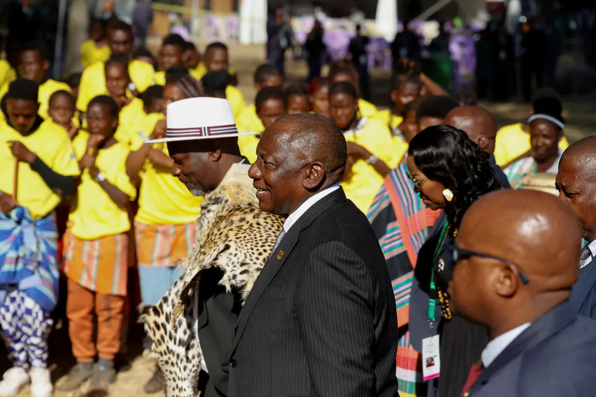 FILE PHOTO: Inauguration of South Africa's president-elect Ramaphosa, in Pretoria