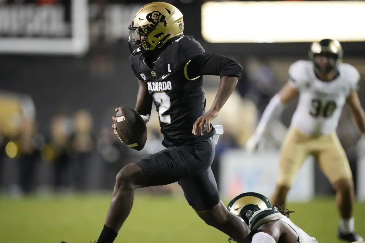 Shedeur Sanders sparks No. 18 Colorado to thrilling 43-35 win over Colorado State in 2 OTs