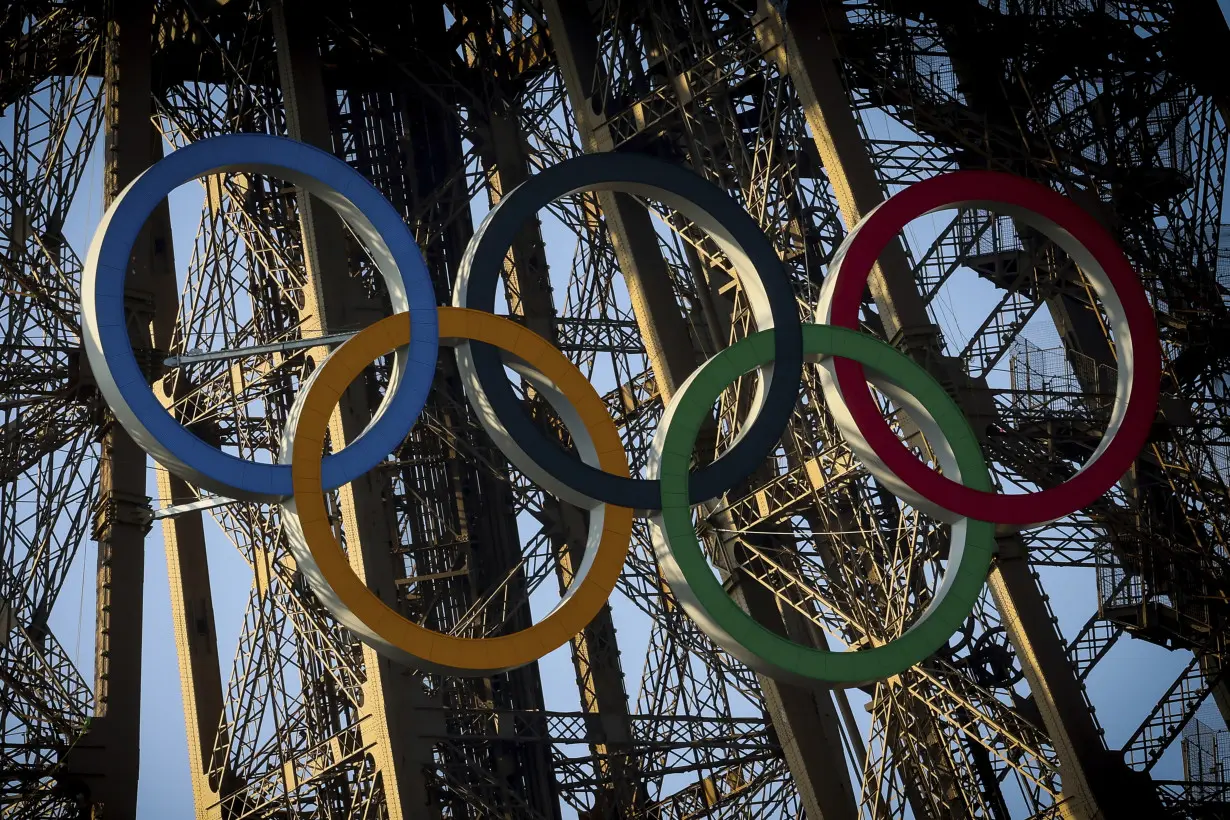 OLY Paris Olympic Rings