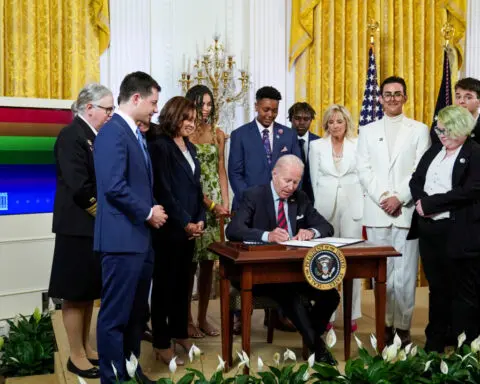 Biden announces process to pardon US veterans convicted by military for gay sex