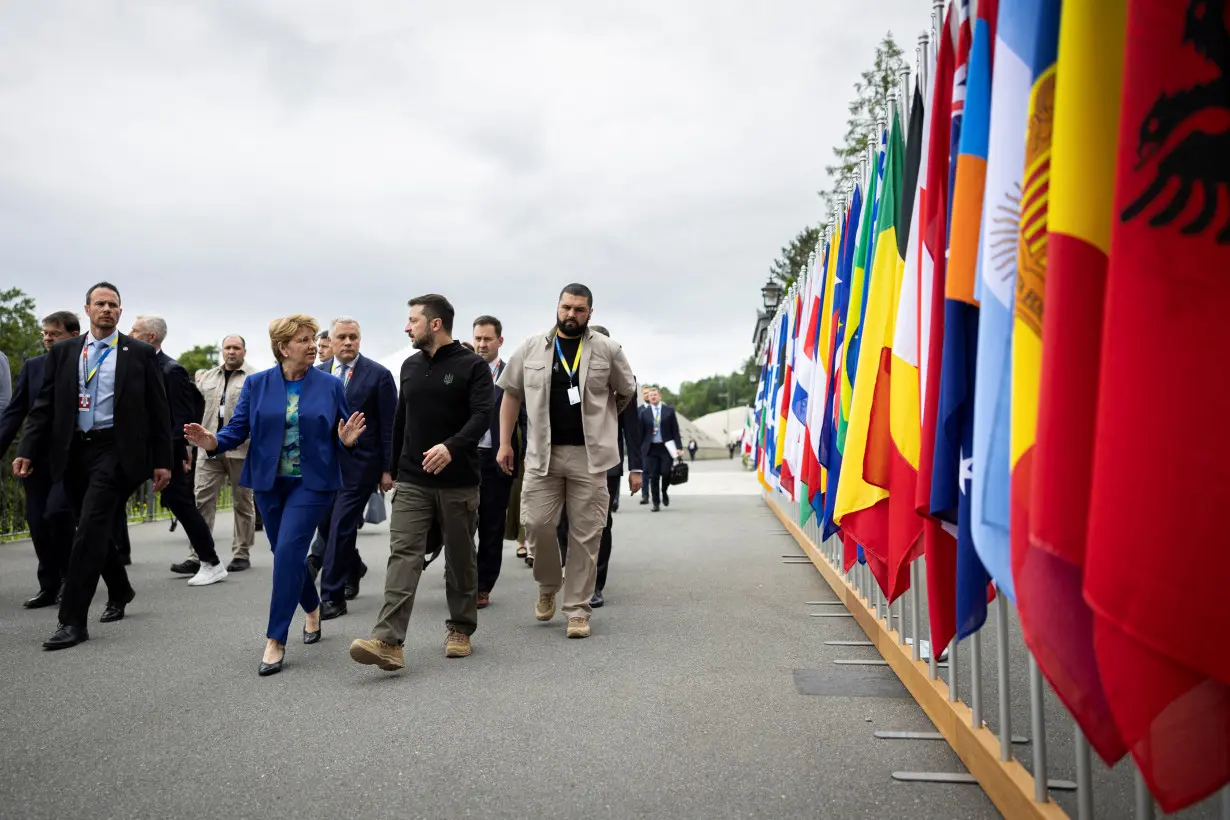 Summit on Peace in Ukraine, in Switzerland