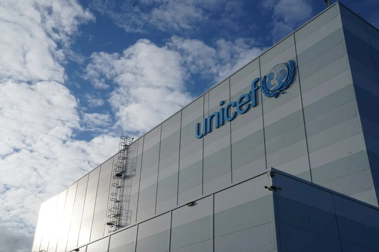 FILE PHOTO: UNICEF's Copenhagen warehouse prepares aid for Gaza