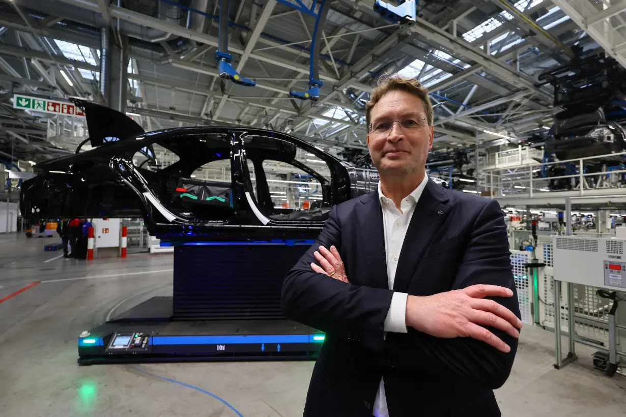 Ola Kaellenius, CEO of Mercedes-Benz Group AG, poses for a picture at 