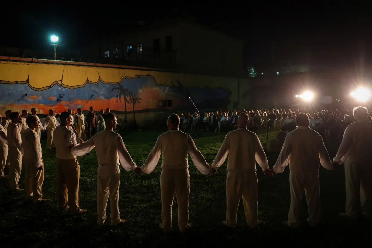 In a Greek jail, inmates find freedom in theatre