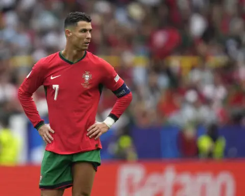 No goals but lots of selfie-seekers for Ronaldo in chaotic Portugal win over Turkey at Euro 2024