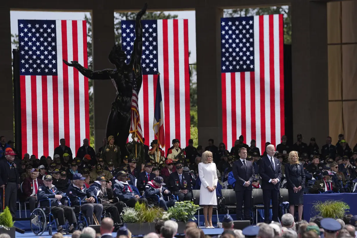 APTOPIX D-Day 80th Anniversary