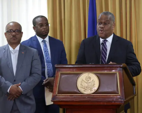 Haiti's new PM Conille says leaders are putting aside differences