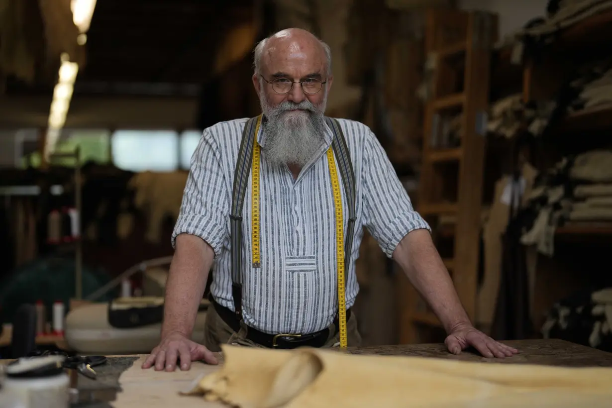 A German tailor who specializes in bespoke lederhosen is in high demand ahead of Oktoberfest