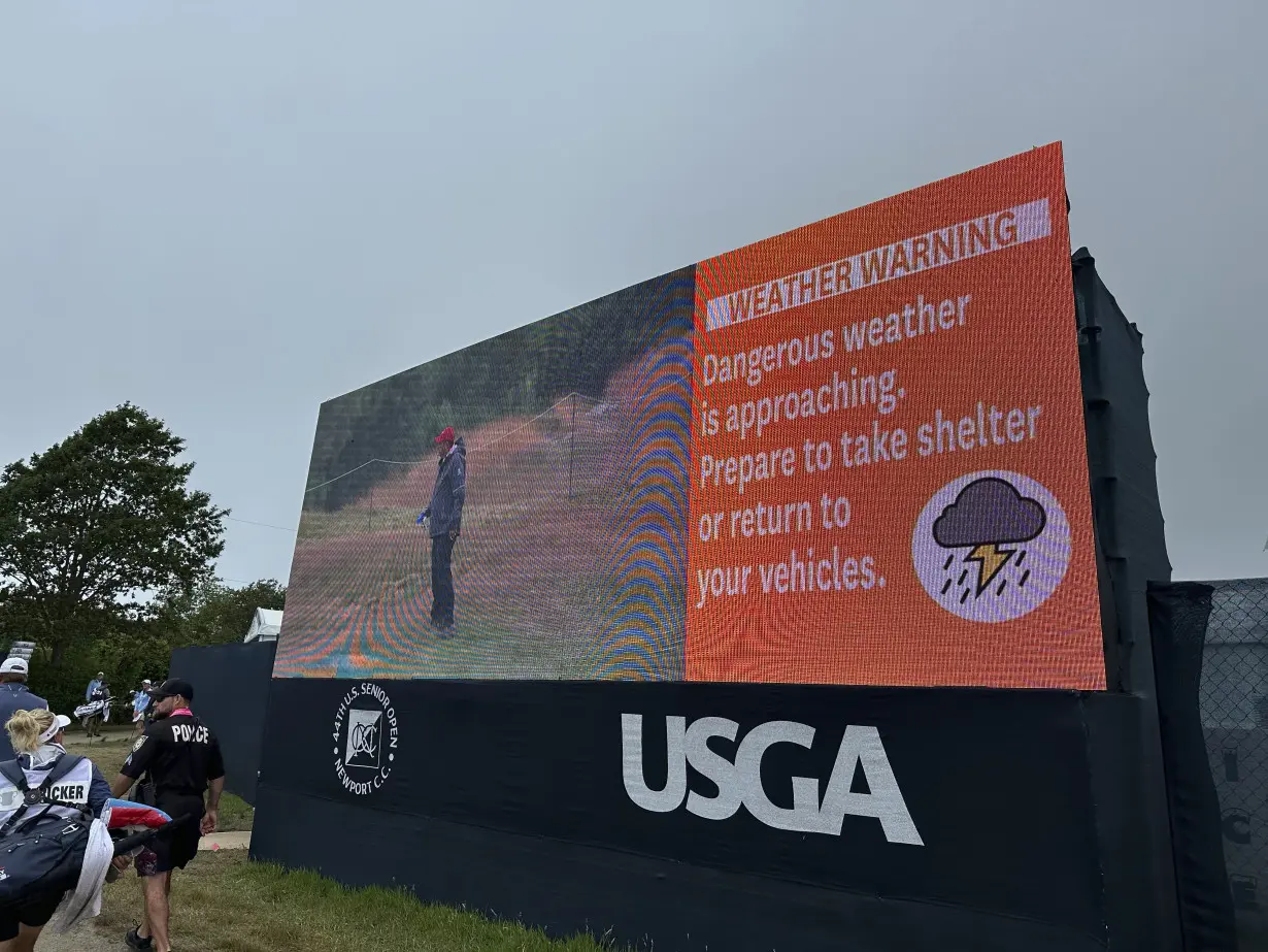 US Senior Open Golf