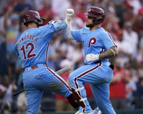 Bryce Harper and Kyle Schwarber placed on injured list by the Phillies