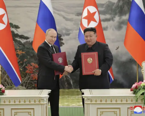 With its new pact with North Korea, Russia raises the stakes with the West over Ukraine