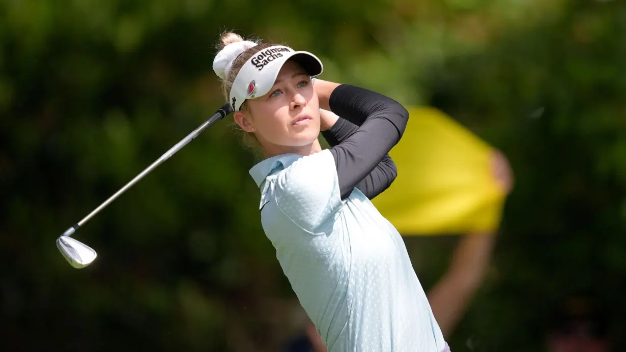 Nelly Korda has been forced to withdraw from a tournament due to a dog bite.