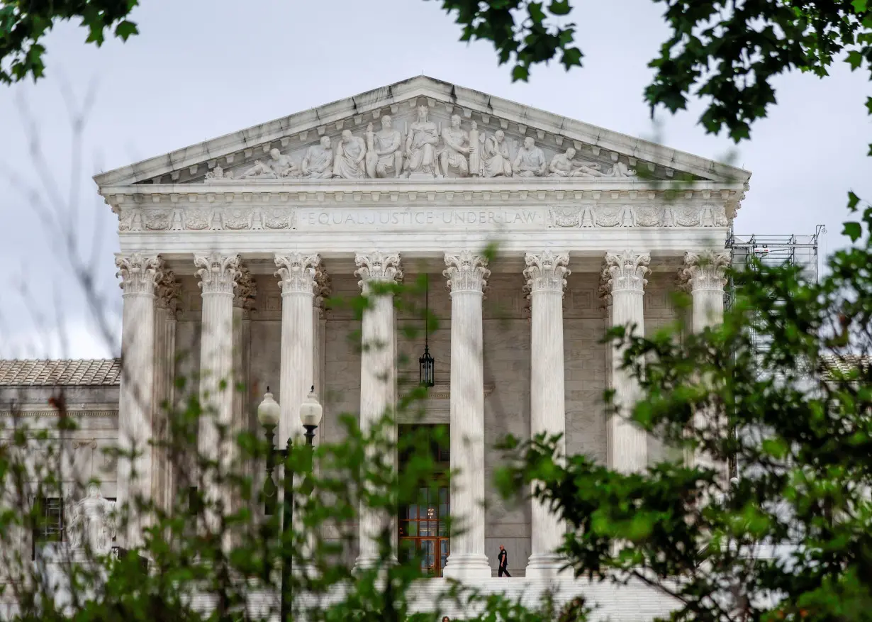 FILE PHOTO: The U.S. Supreme Court building in Washington