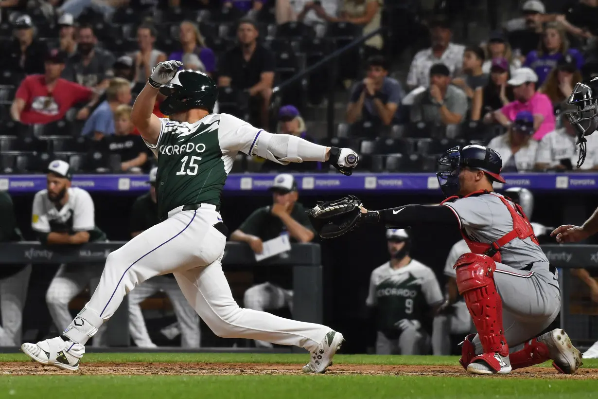 MLB: Washington Nationals at Colorado Rockies