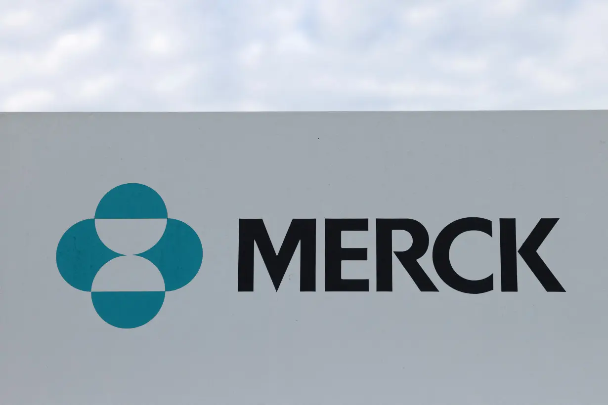 FILE PHOTO: Signage is seen at the Merck & Co. headquarters in Kenilworth, New Jersey