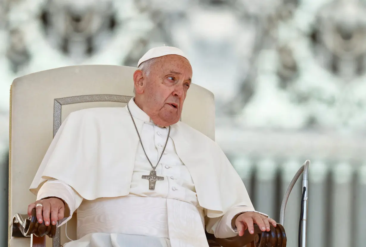 Pope Francis holds weekly general audience