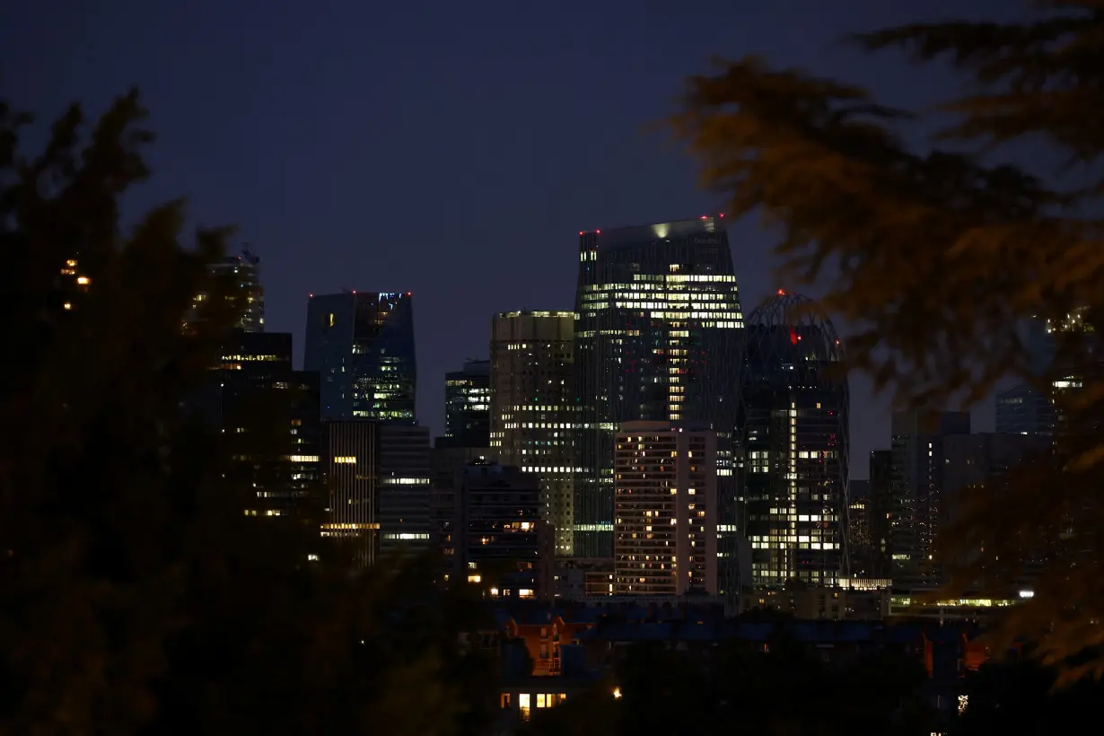 La Defense business and financial district near Paris