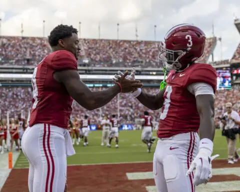No. 10 Alabama starts Notre Dame transfer Tyler Buchner at QB at South Florida