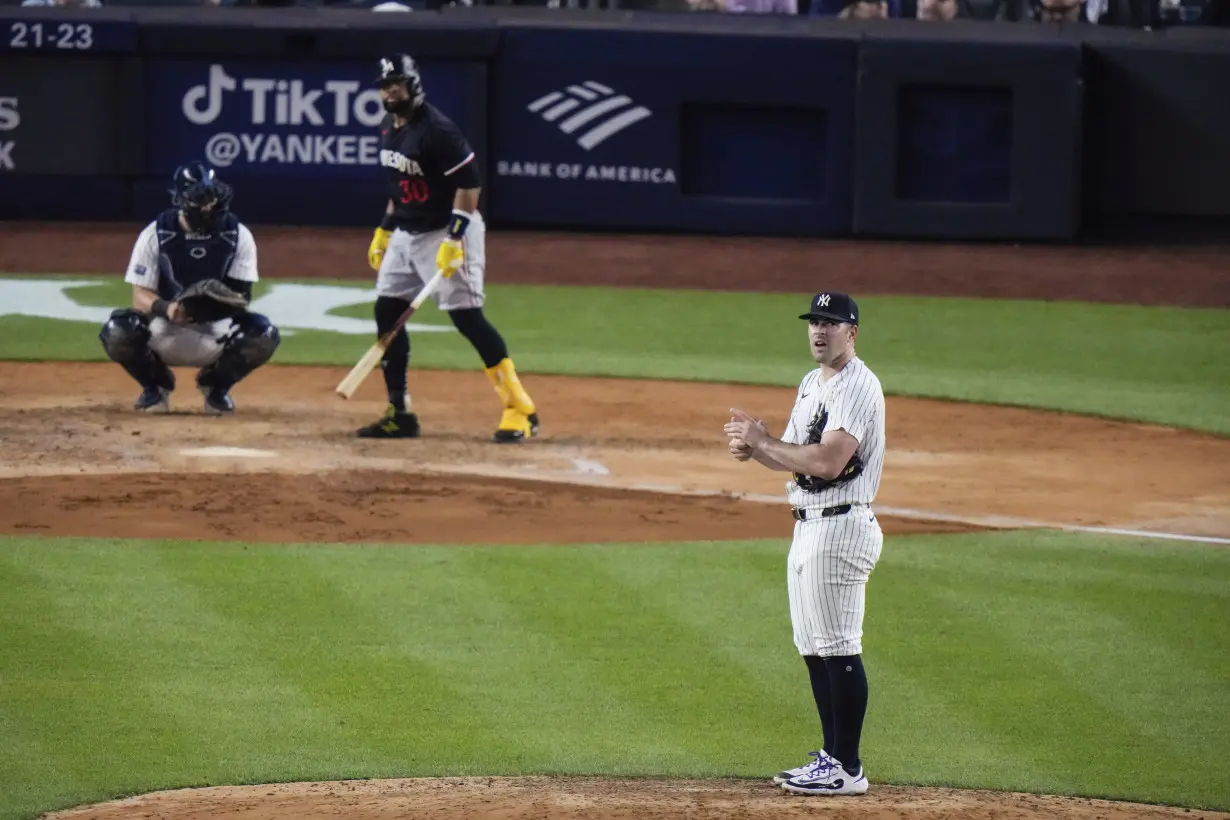 Twins Yankees Baseball