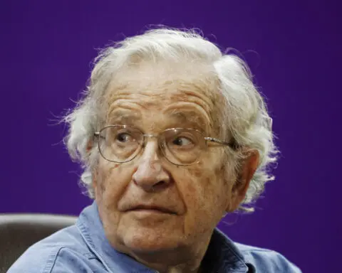 Noam Chomsky's wife says reports of famed linguist's death are false