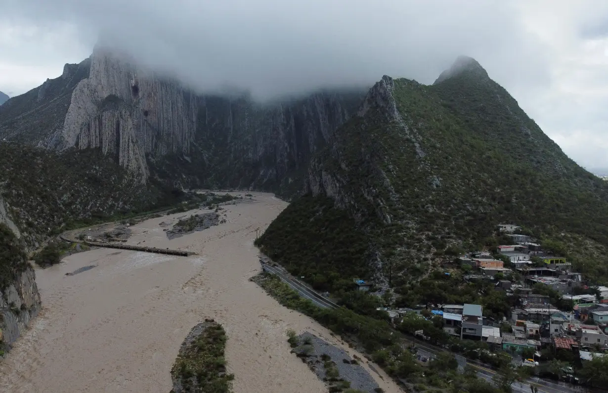 Aftermath of the tropical storm Alberto in Santiago