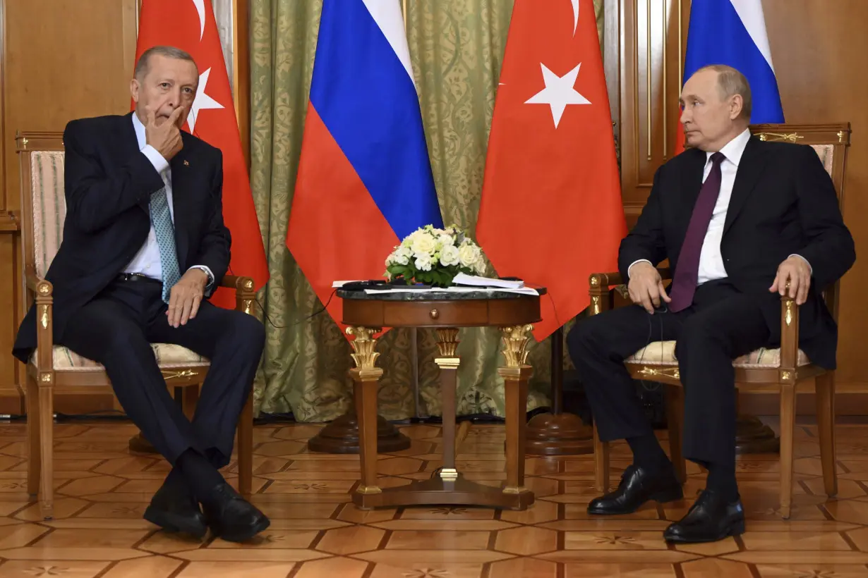 Turkey's Erdogan says he trusts Russia as much as he trusts the West