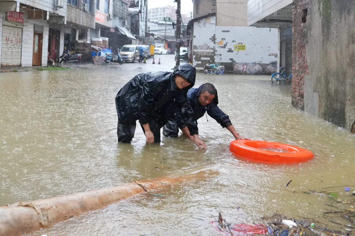 Heavy rainfall in Changsha