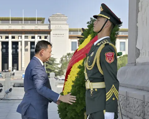 Cambodian Prime Minister Hun Manet visits country's close ally China on his 1st official trip abroad